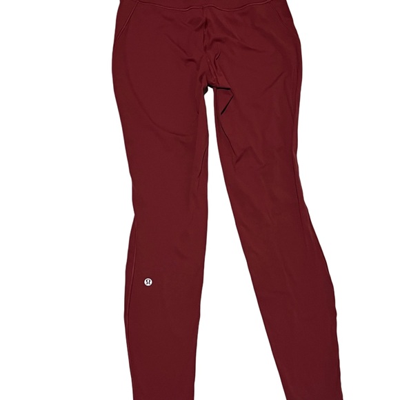 Lululemon Base Pace High-Rise Tight *Brushed Nulux Mulled Wine | Size: 6 - Picture 6 of 7